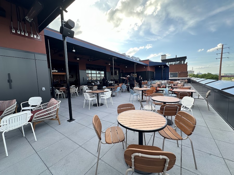 The Eye rooftop deck at Category 10, Nashville